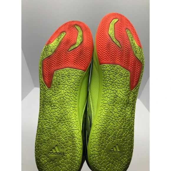 Adidas Messi 15.3 Neon Green, Orange, Black US Men's Size 12 - Picture 8 of 10